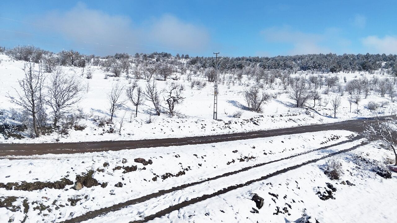 Aşağı Şehirören Köyü Kar Yağışı (1)