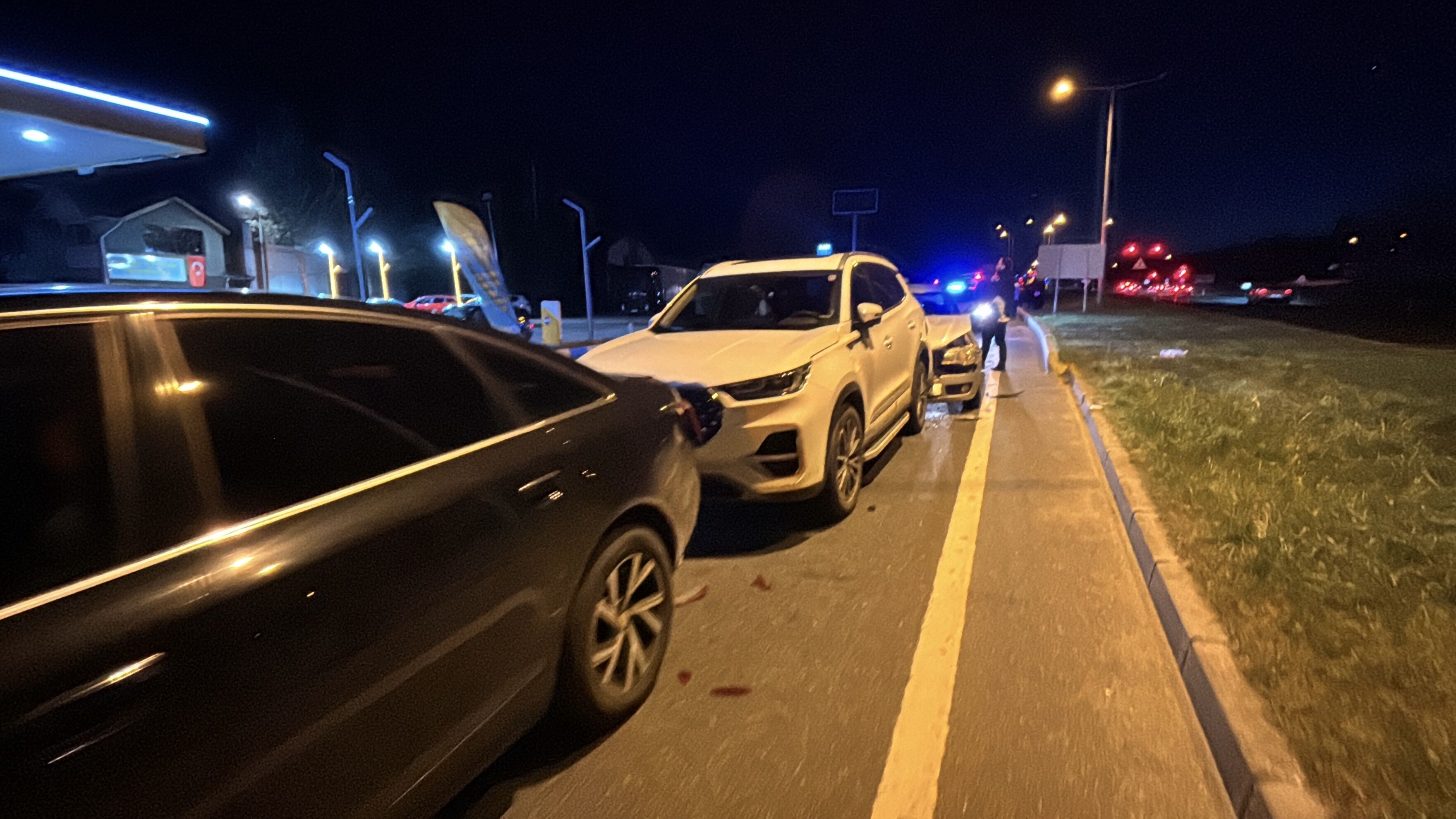 Bir Fren Her Şeyi Değiştirdi 4 Araç Birbirine Girdi