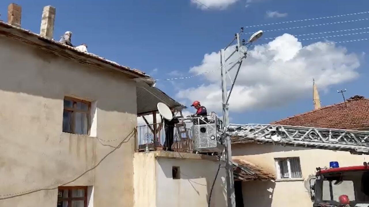 Çorum Sungurlu Itfaiye Bayıldı (1)