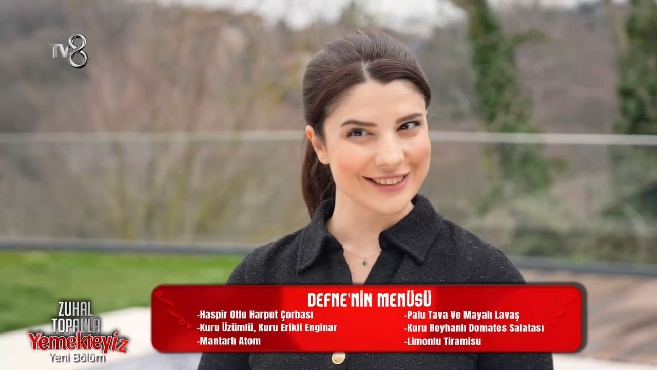 Defne Kocaoğlu’nun Yemekteyiz Menüsünde Neler Var (2)