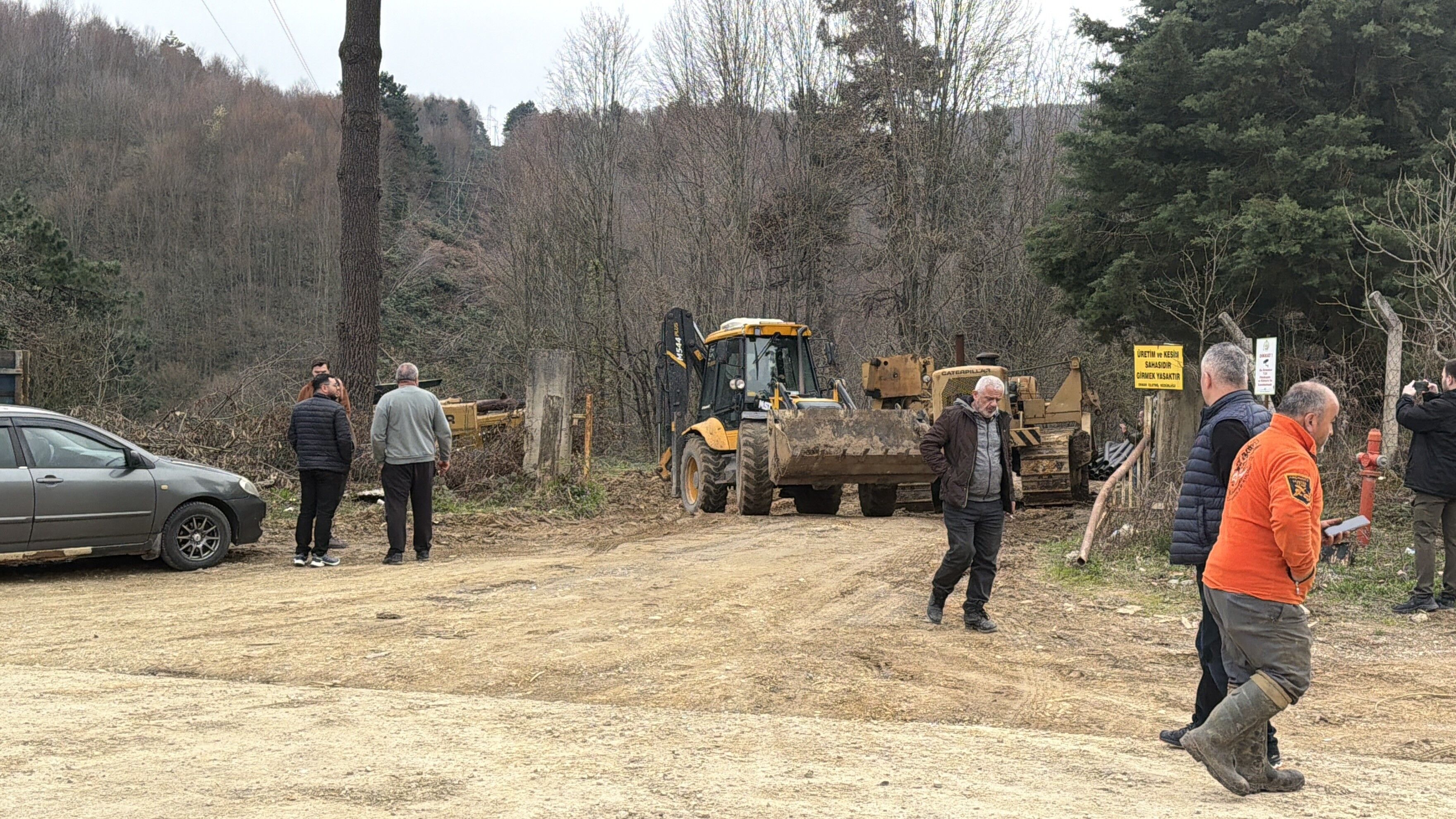 Doğalgaz Çalışması Sırasında Heyelan Feci Olayda 1 Ölü, 1 Yaralı Var! 12