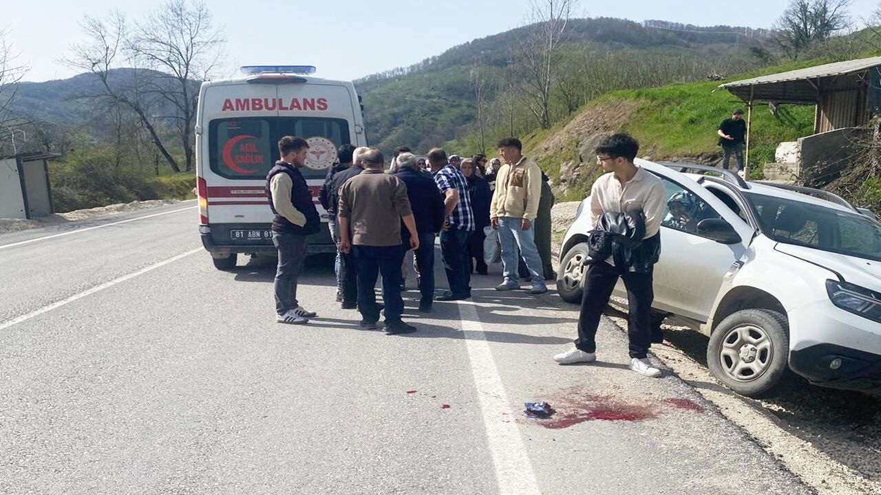 Düzce Feci Kaza Yaya (4)