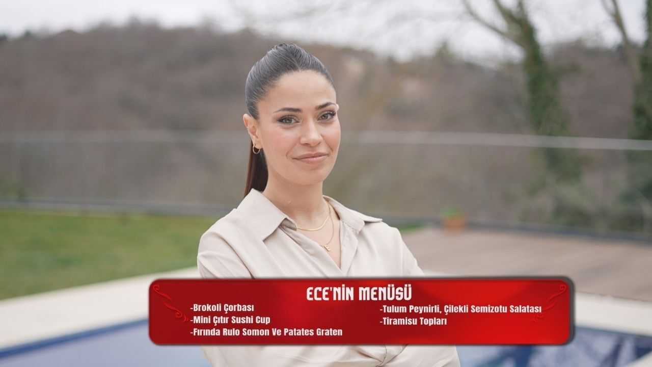Ece Aydınak’ın Yemekteyiz Menüsünde Neler Var (2)