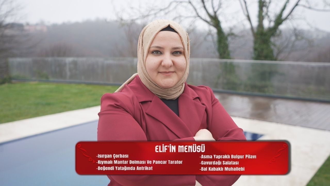 Elif Çındık’ın Yemekteyiz Menüsünde Neler Var (1)
