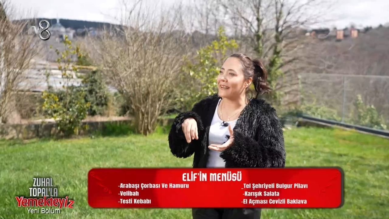 Elif Coşkun’un Yemekteyiz Menüsünde Neler Var (2)