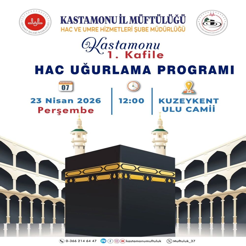 Hac Kafilesi Uğurlama