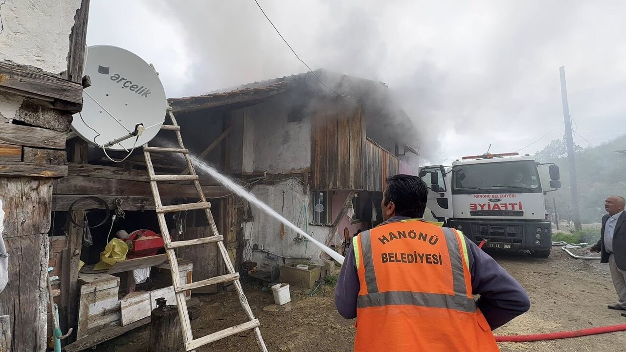 Hanönü Köy Yangın (1)