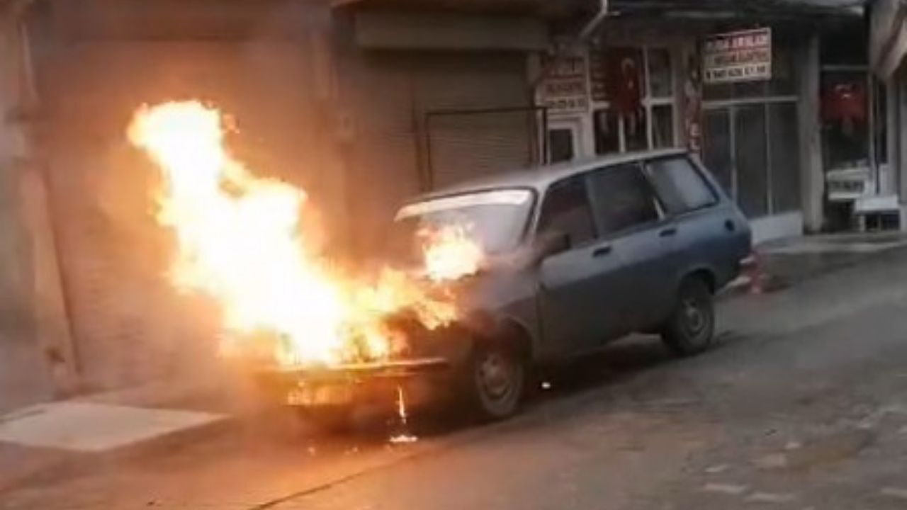 Hanönü’nde Seyir Halindeyken Alevlere Teslim Oldu (2)