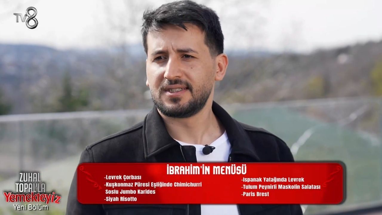 İbrahim Kar’ın Yemekteyiz Menüsünde Neler Var (1)