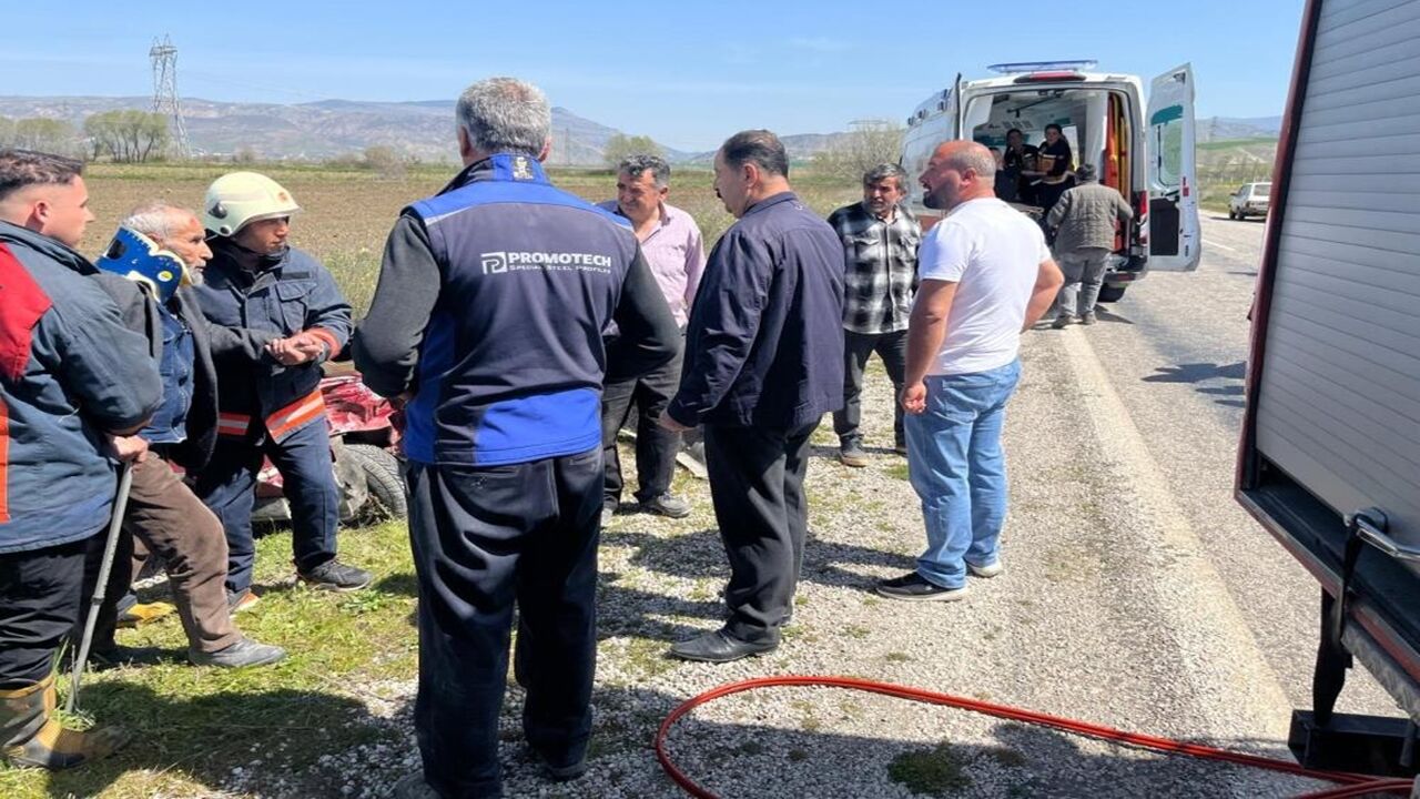 Iskilip Kaza Yaralı Var (1)