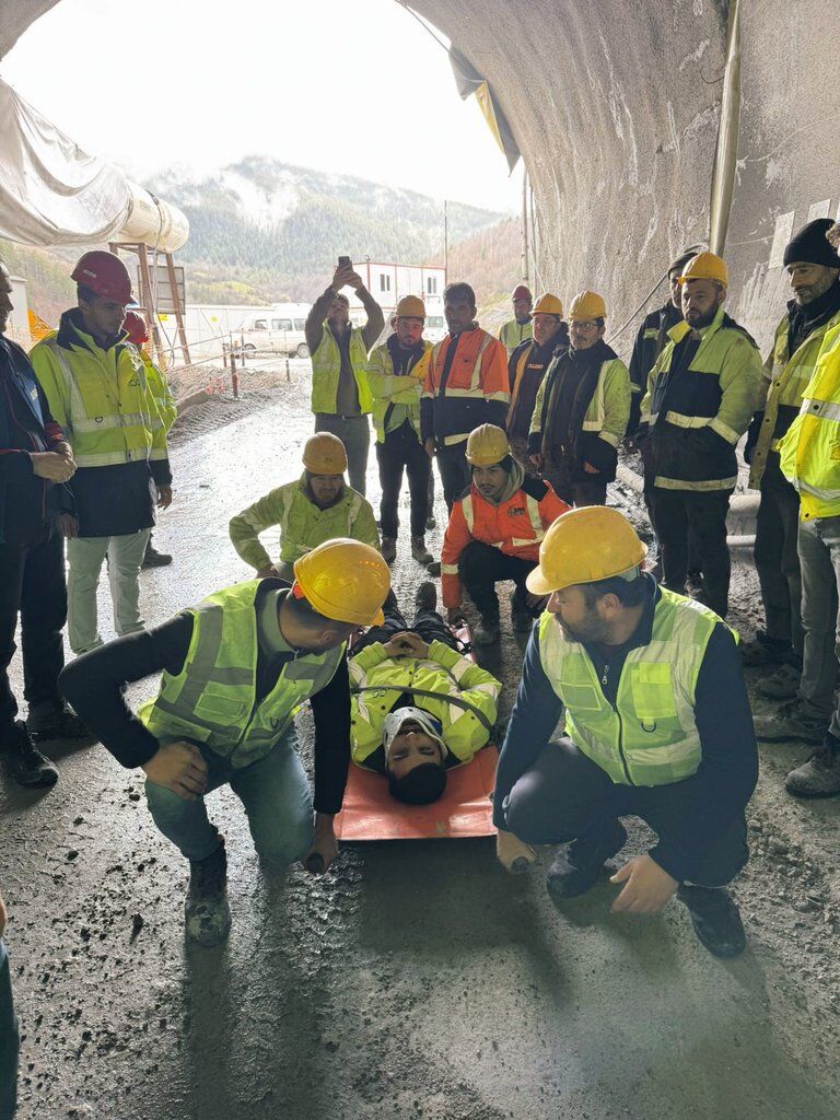 Kastamonu Afad'dan Tünel Çalışanlarına Kritik Eğitim! 88888888888888888888888888