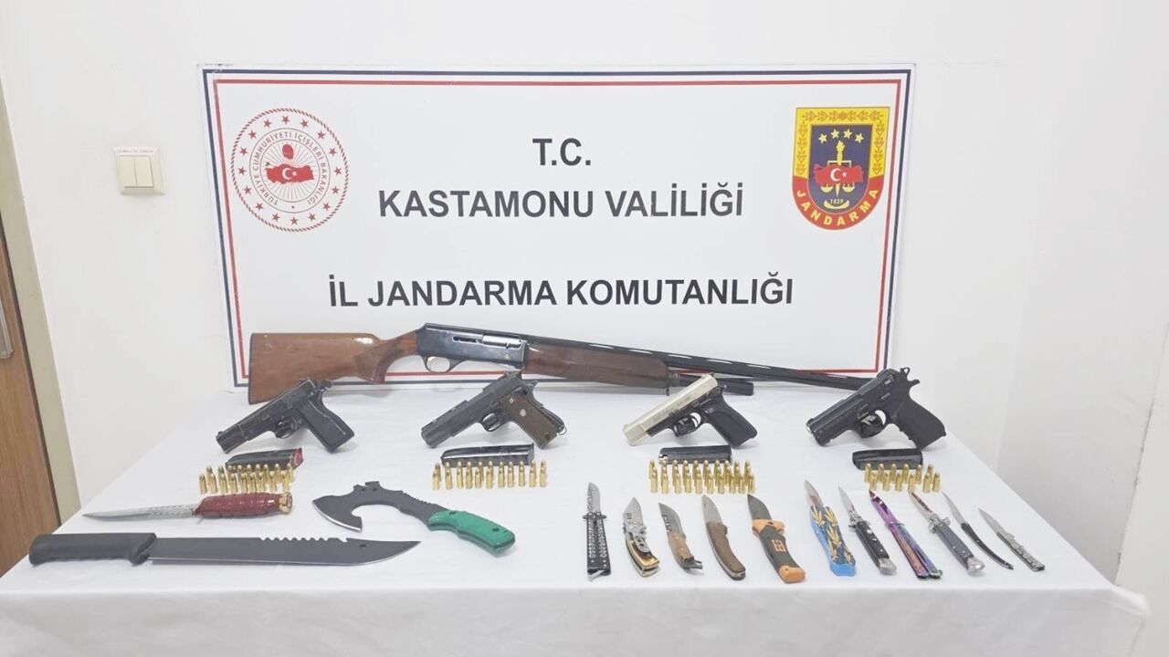 Kastamonu Jandarma Silah Operasyonu (4)