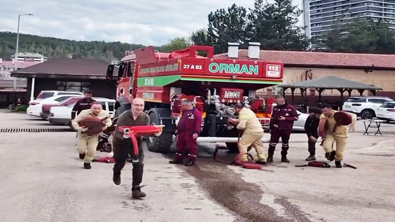 Kastamonu Orman Yangını Tatbikatı (2)