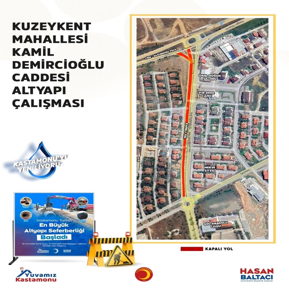 Kastamonu Yol Kapalı (1)
