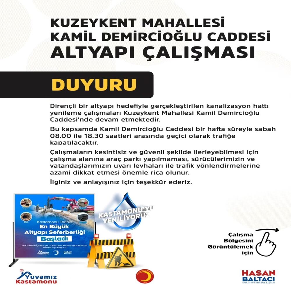 Kastamonu Yol Kapalı (2)