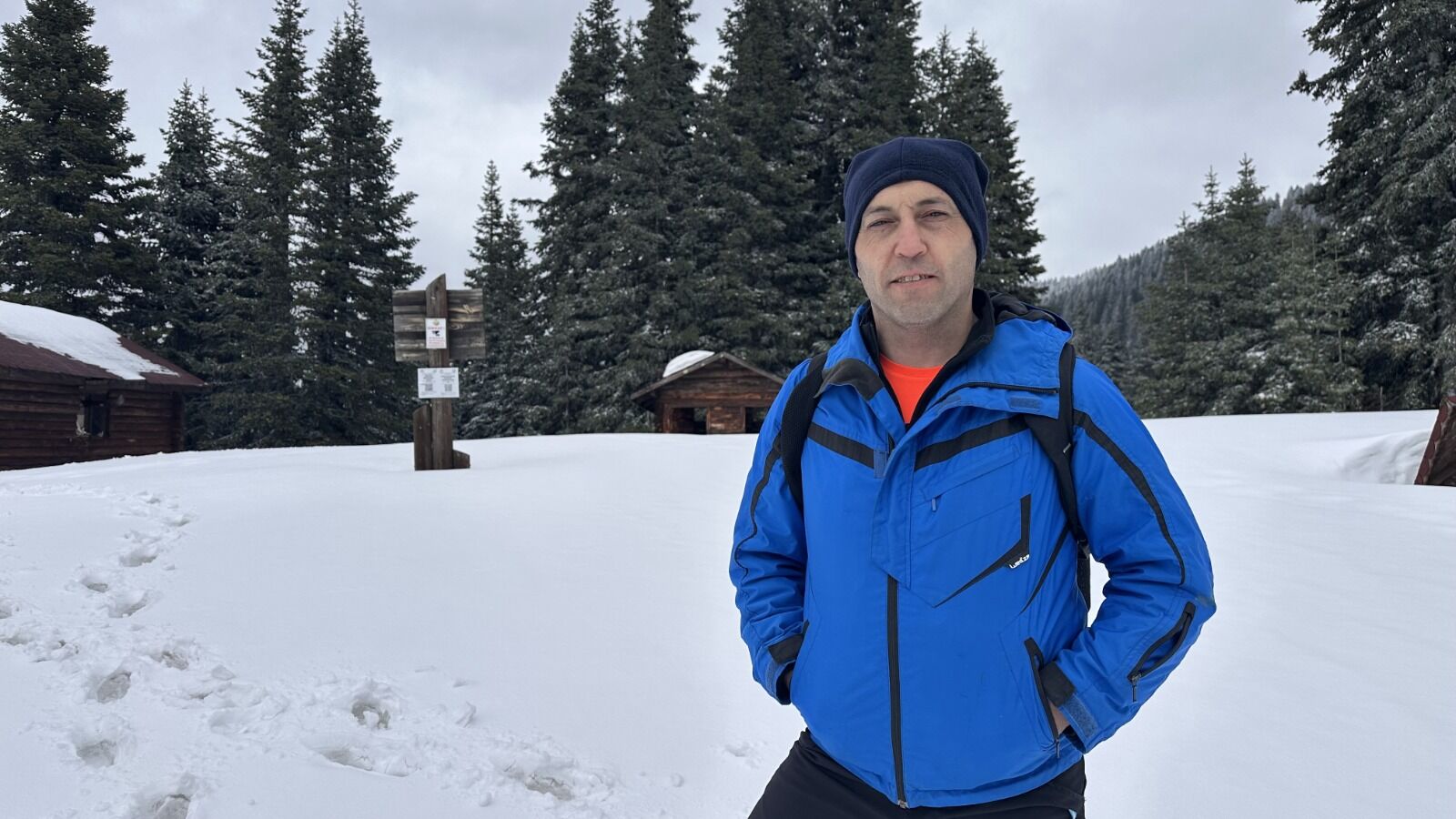 Kastamonu'da Kar Yağışının Beyaza Bürüdüğü Dağ Ilgi Görüyor 26