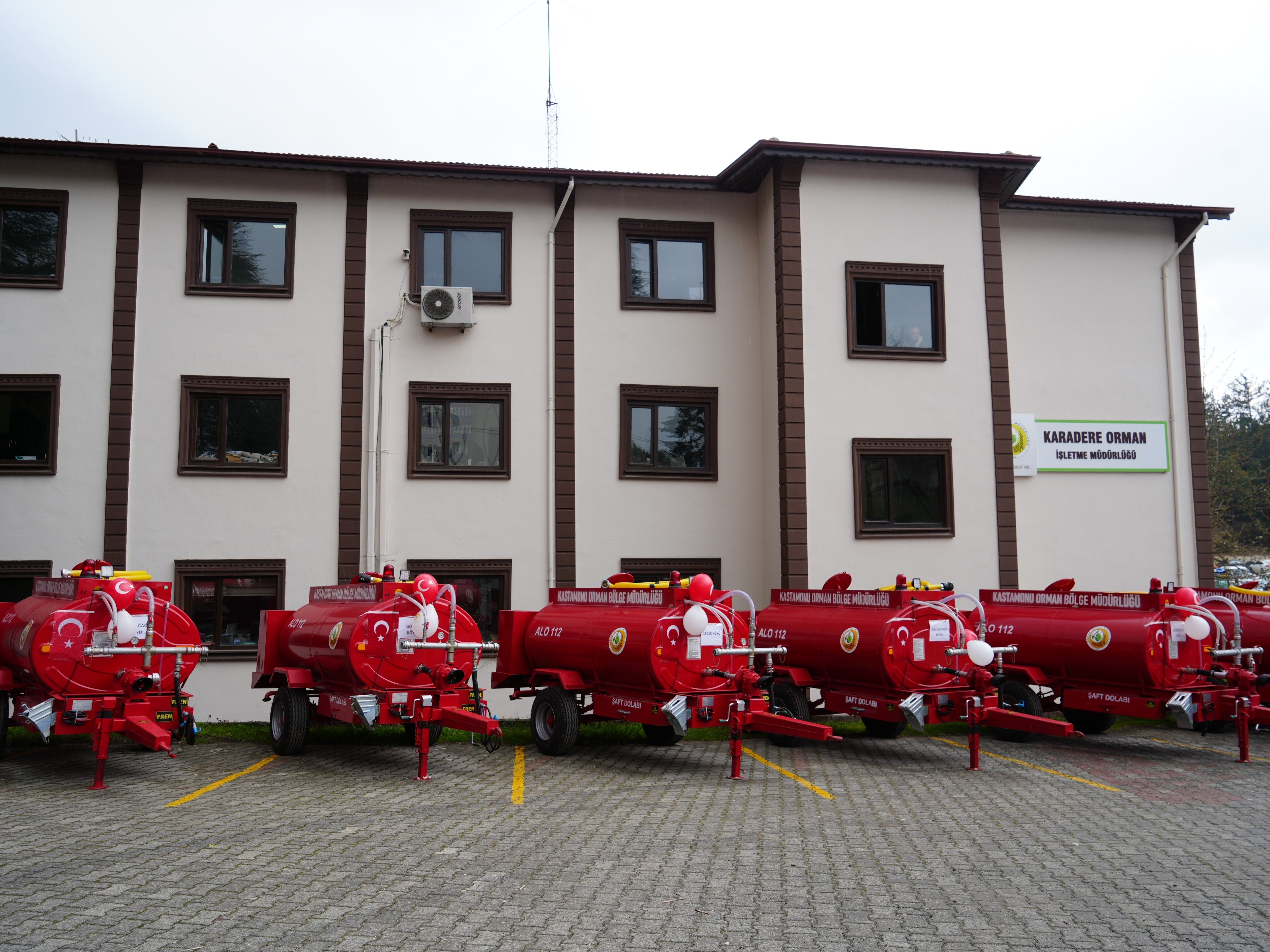 Kastamonu’da Köylere Yangın Için 20 Tanker Dağıtıldı1