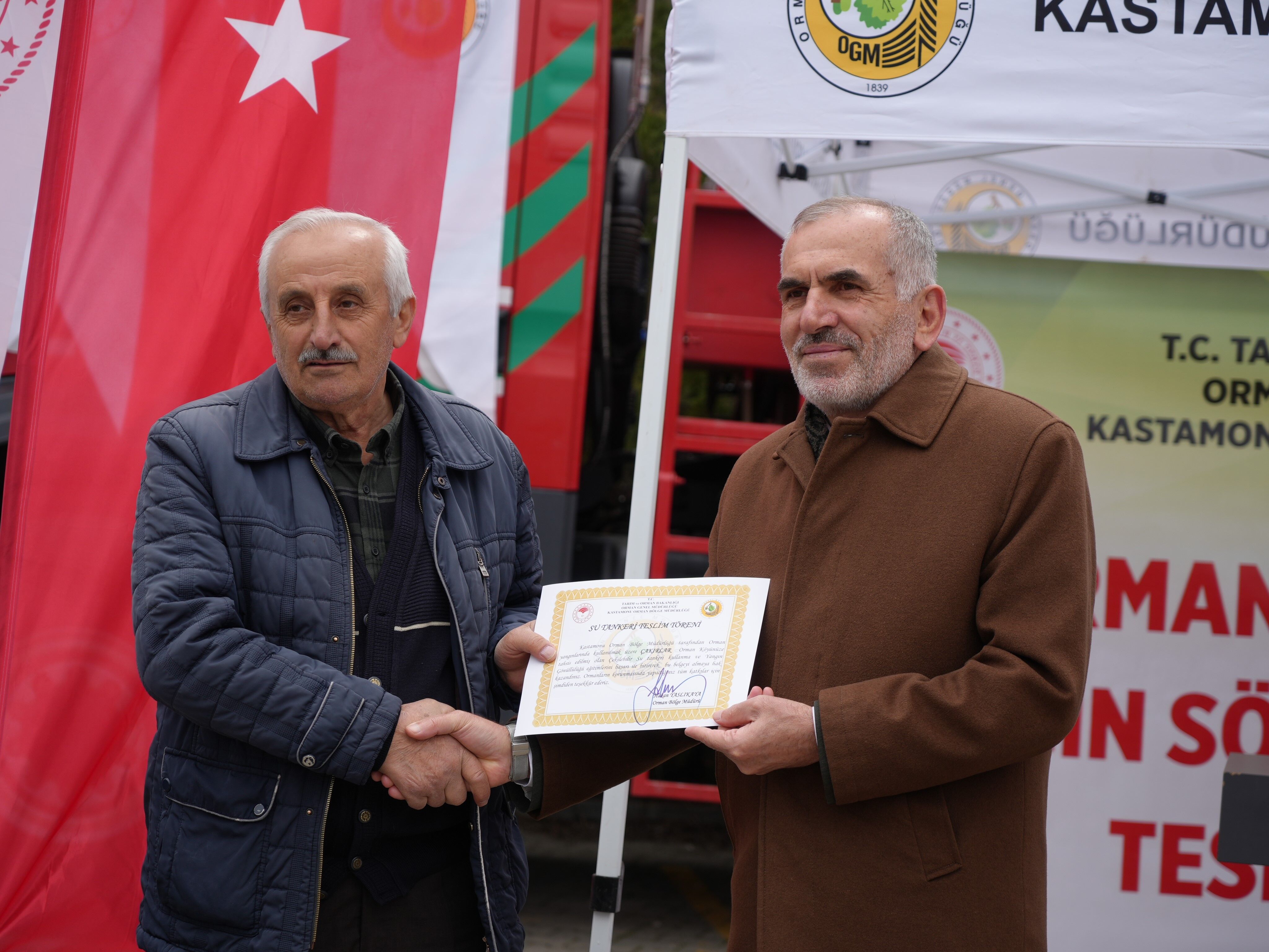 Kastamonu’da Köylere Yangın Için 20 Tanker Dağıtıldı2