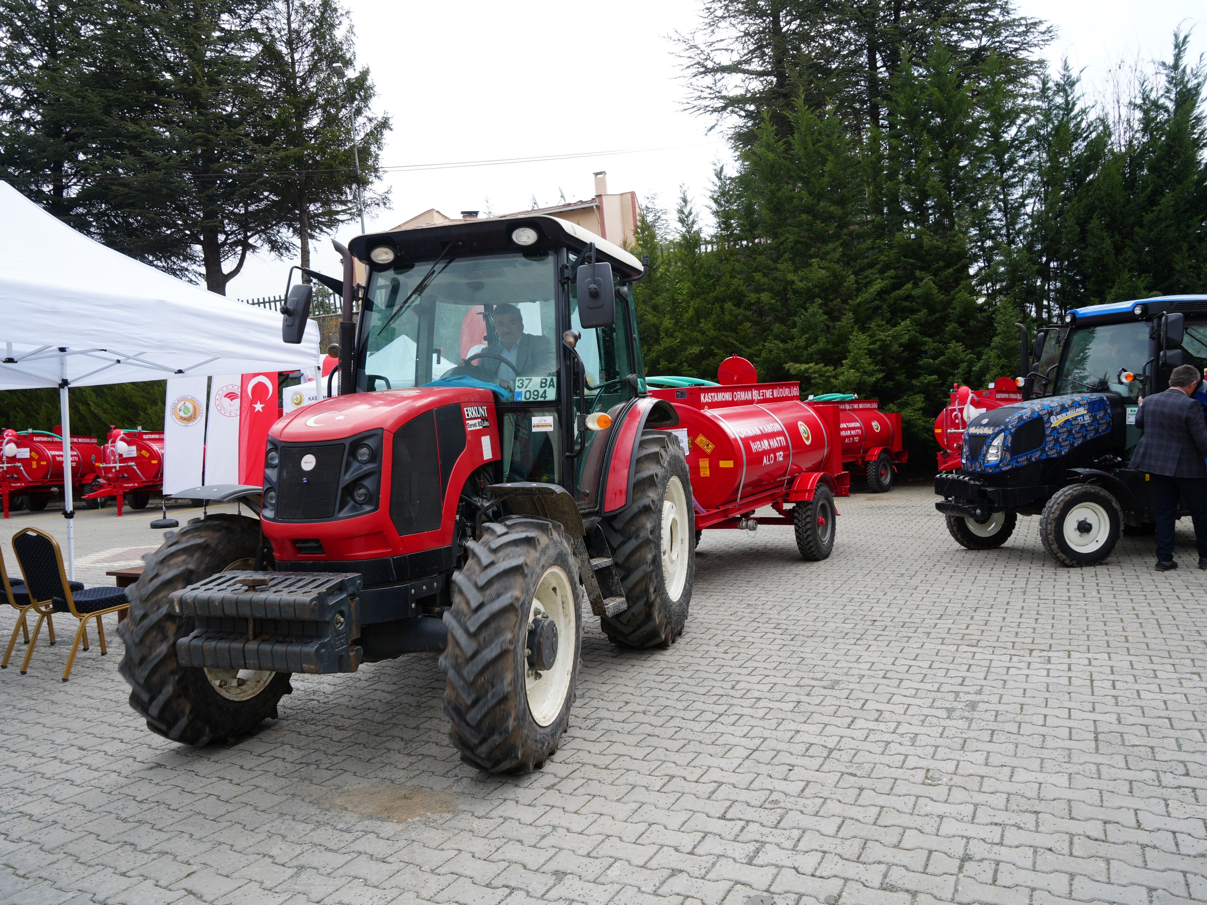 Kastamonu’da Köylere Yangın Için 20 Tanker Dağıtıldı7