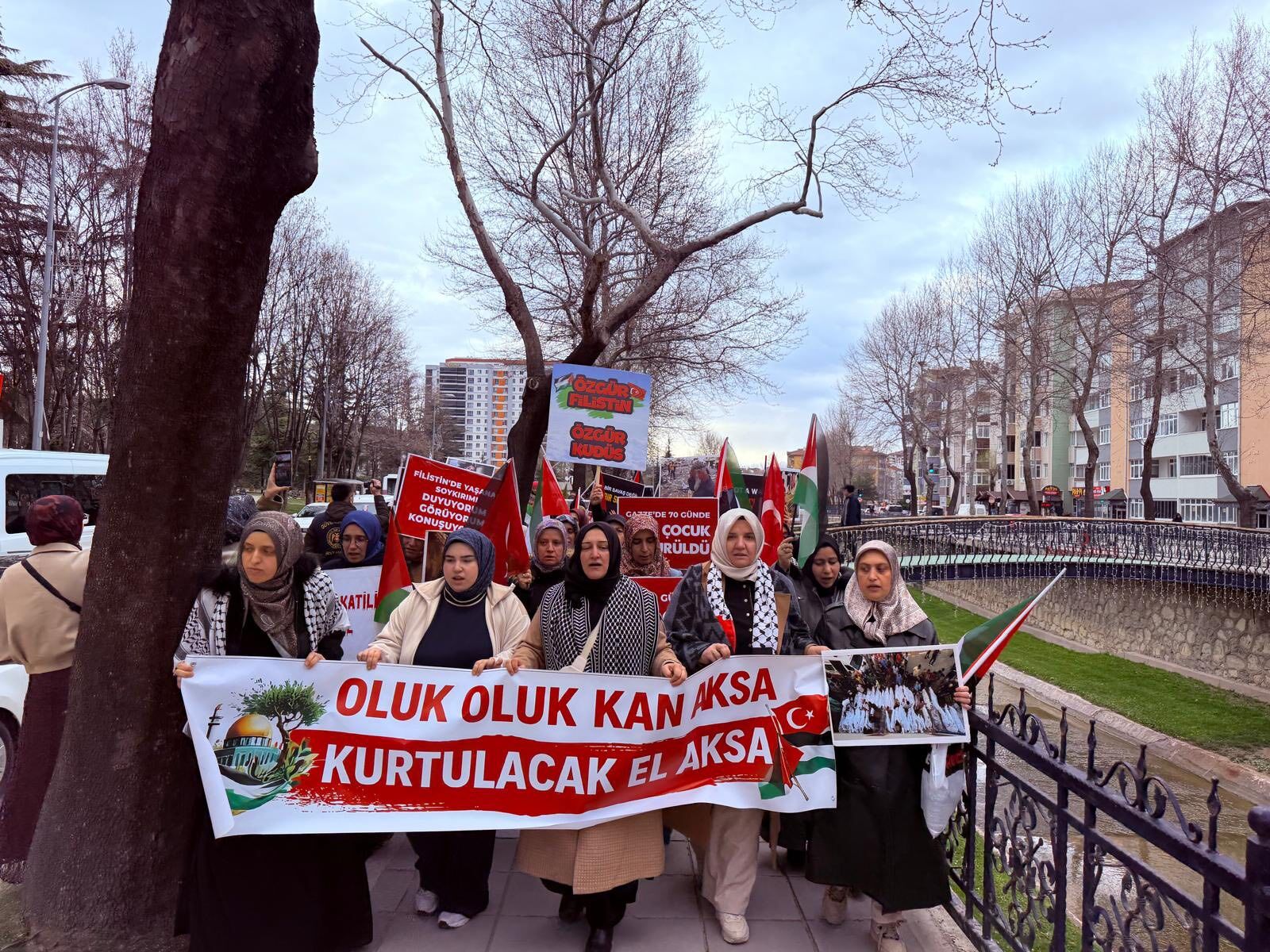 Kastamonu’da “Mescid I Aksa’ya Özgürlük Yürüyüşü” Düzenlendi3