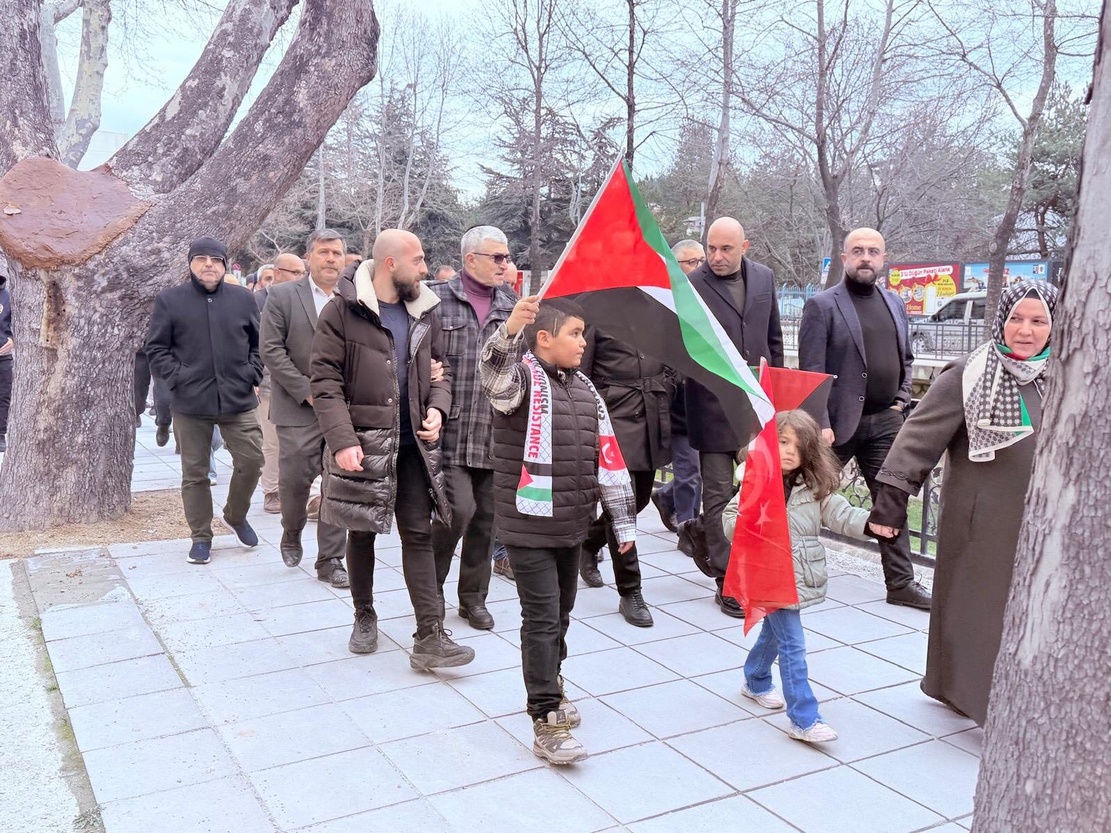Kastamonu’da “Mescid I Aksa’ya Özgürlük Yürüyüşü” Düzenlendi4