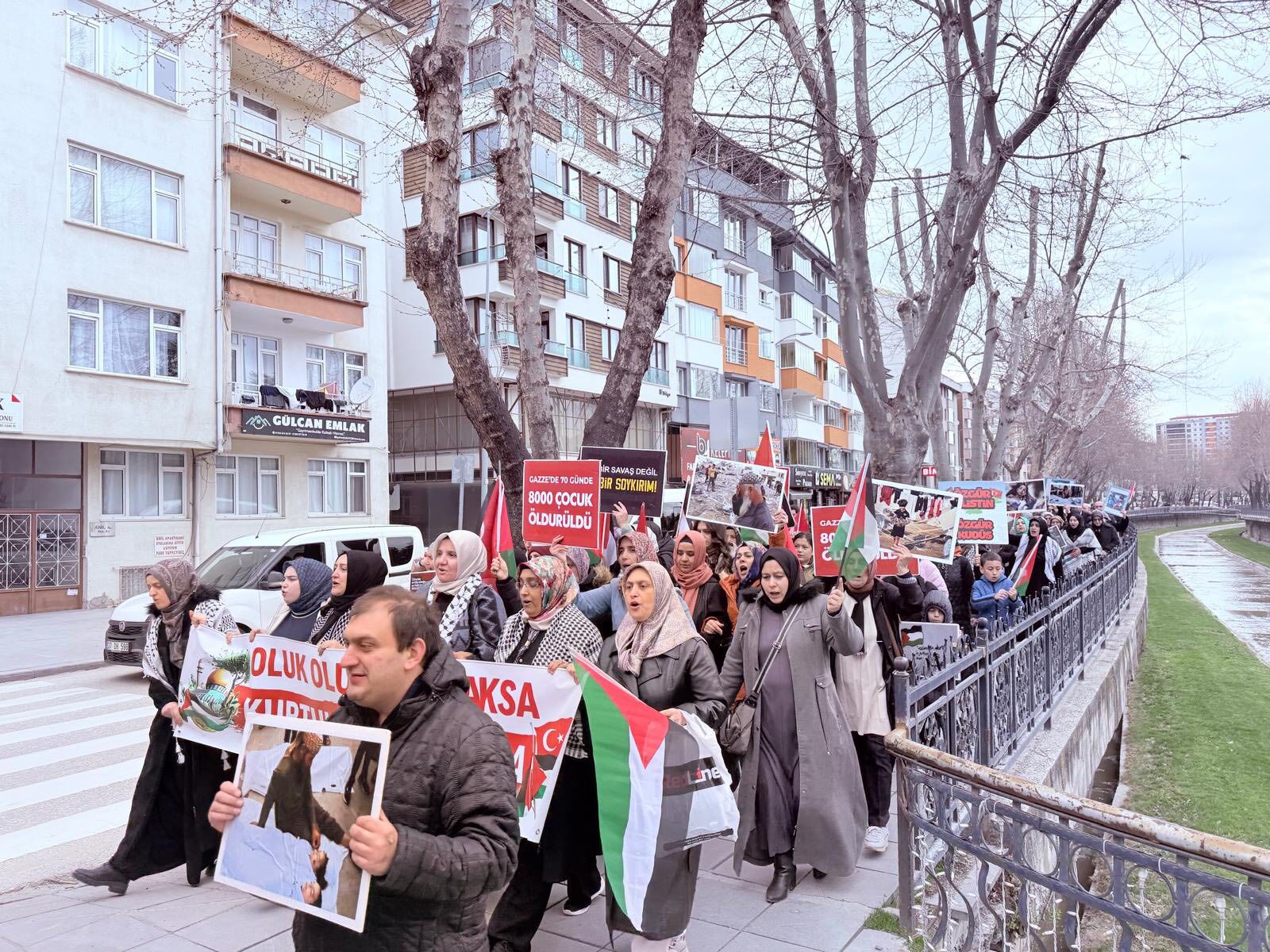 Kastamonu’da “Mescid I Aksa’ya Özgürlük Yürüyüşü” Düzenlendi6