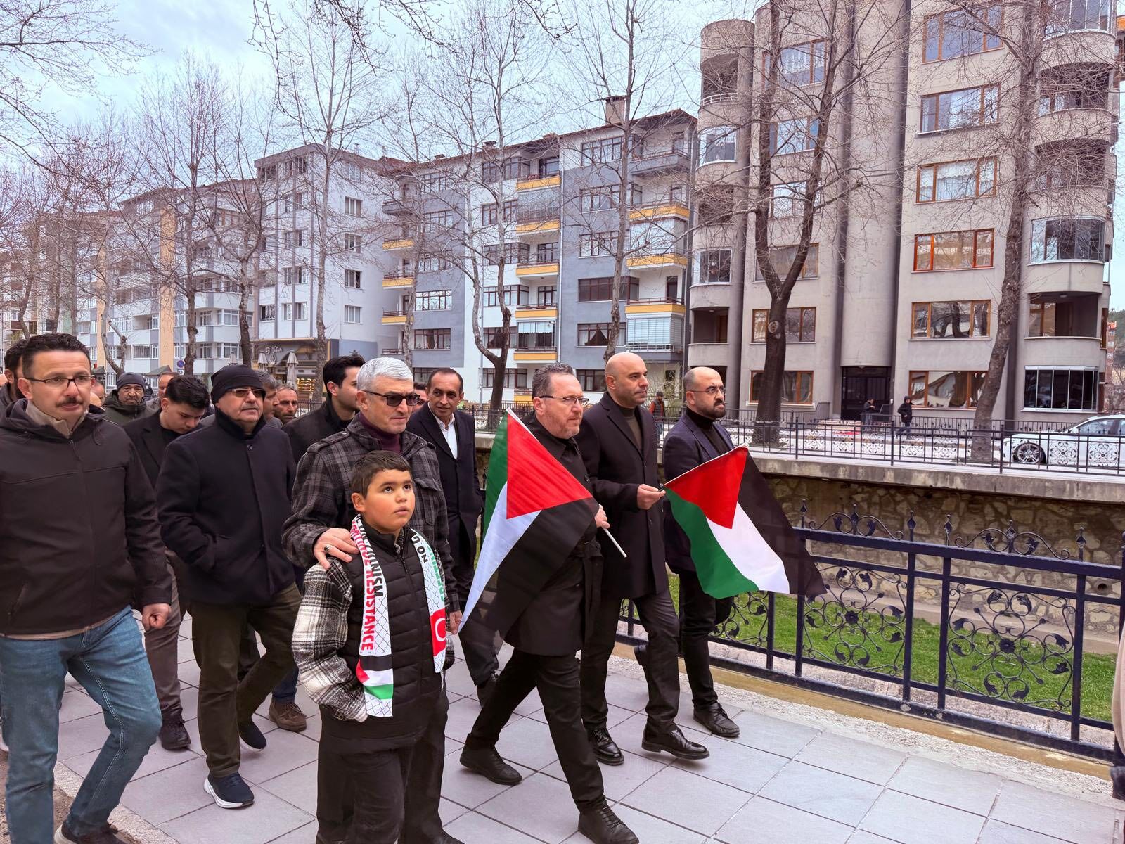 Kastamonu’da “Mescid I Aksa’ya Özgürlük Yürüyüşü” Düzenlendi8