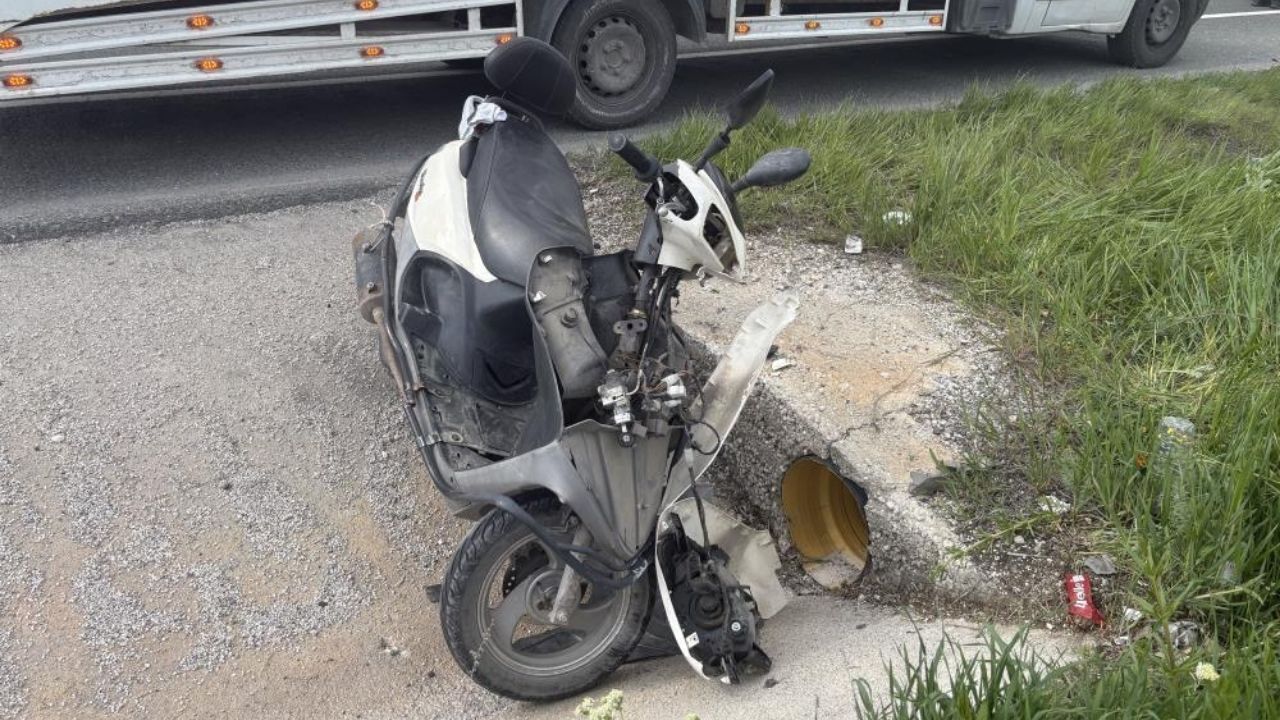 Kastamonu’da Motosiklet Kazası 1’I Çocuk 3 Kişi Yaralandı (1)