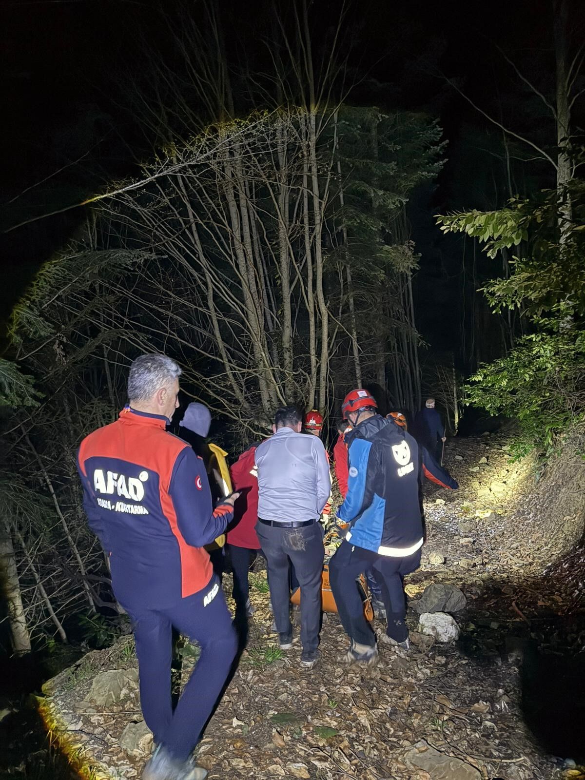 Kastamonu'da Uçurumdan Düşen Genç Için Ekipler Seferber Oldu 6