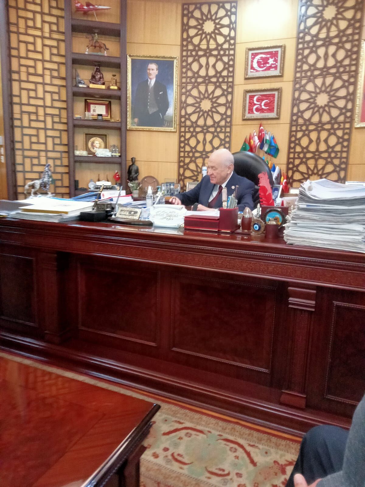 Kastamonulu Iş Insanlarından Mhp Genel Başkanı Bahçeli'ye Ziyaret 2