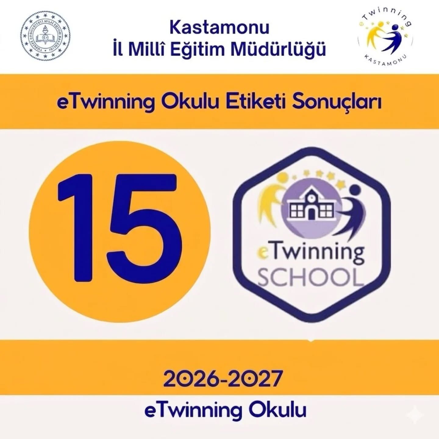 Kastamonu’nun 15 Okulu Etwinning Okulu Unvanı Aldı (1)