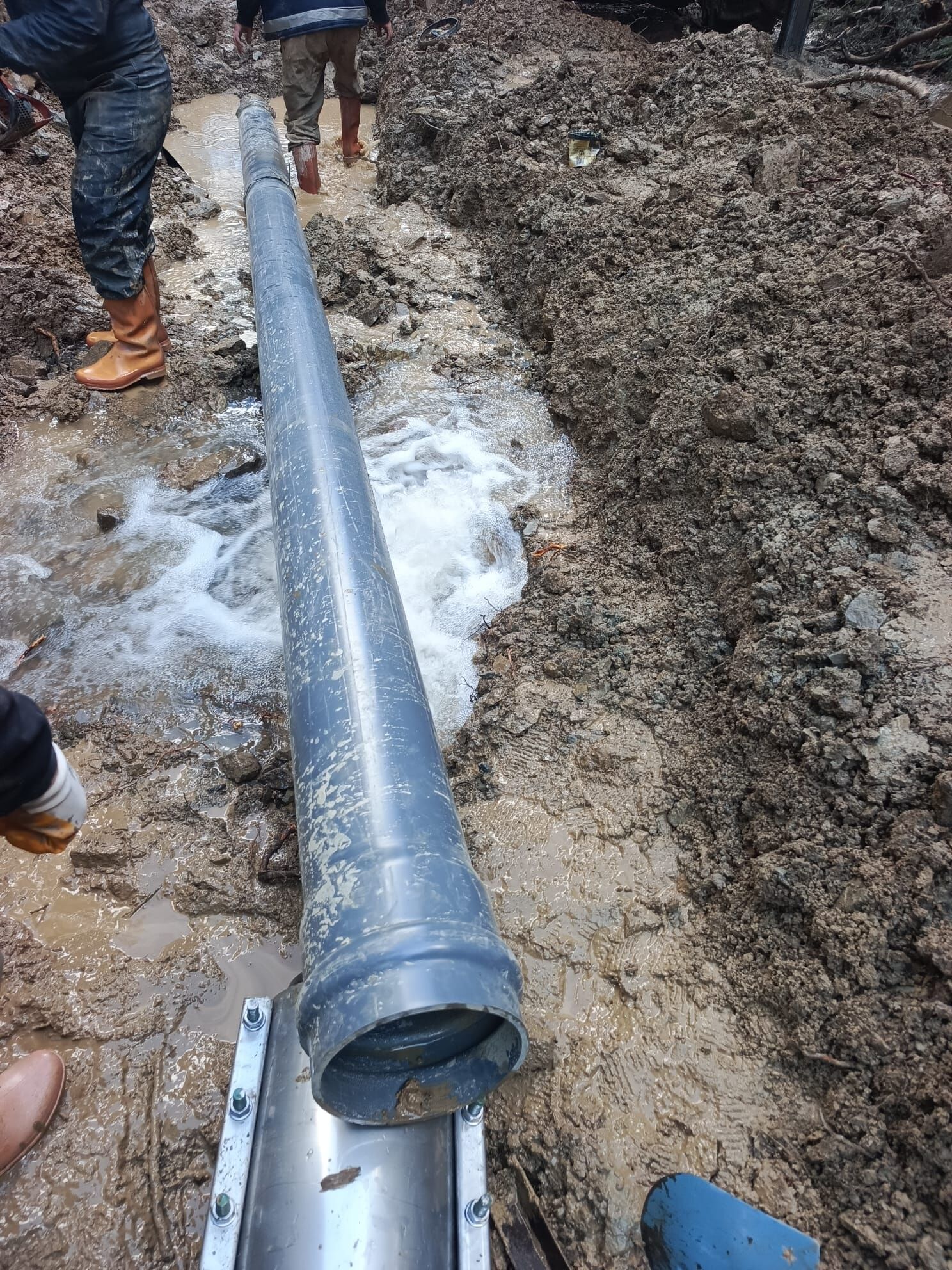 Kastamonu'nun Ilçesindeki Su Isale Hattı Arızası Giderildi 4