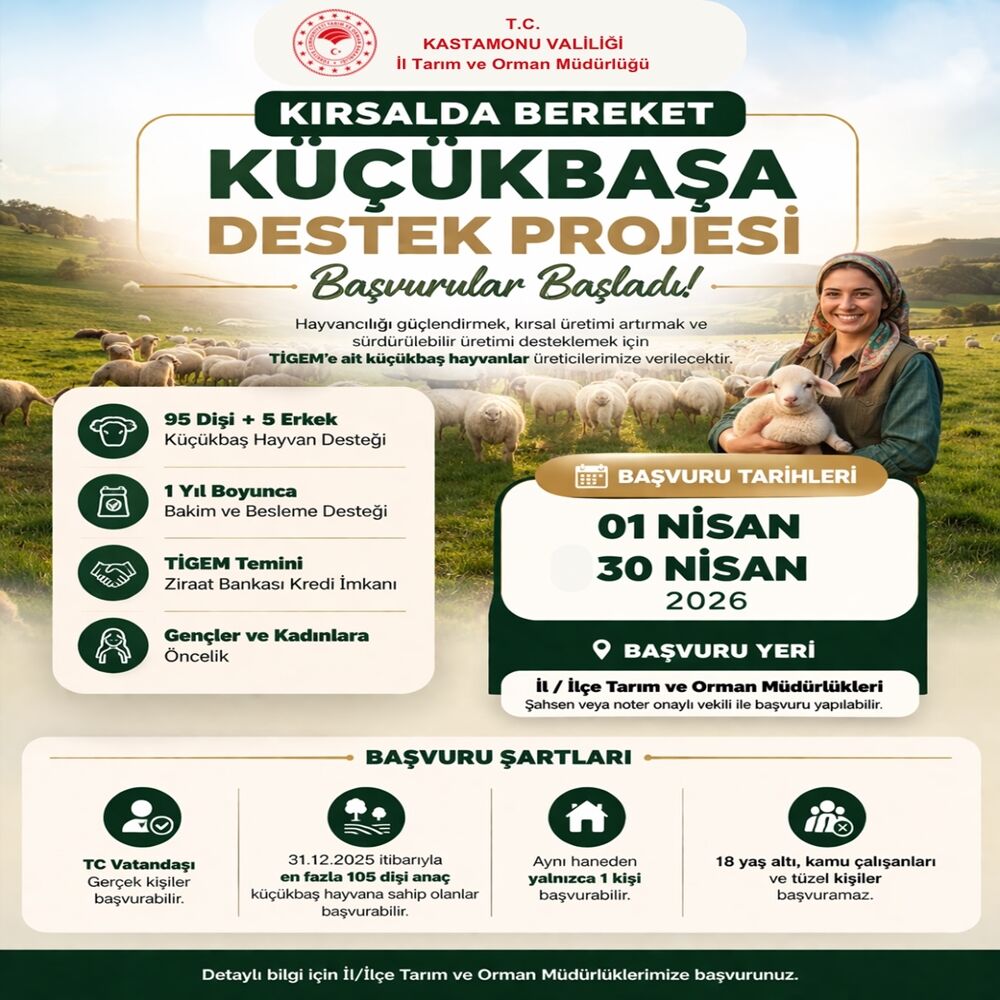 Küçükbaş Başladı