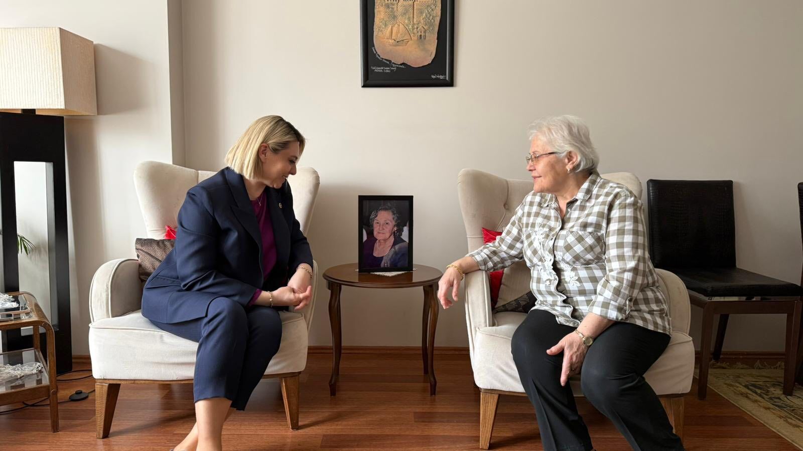 Milletvekili Serap Ekmekçi’ye Taziye Ziyaretine Teşekkür1