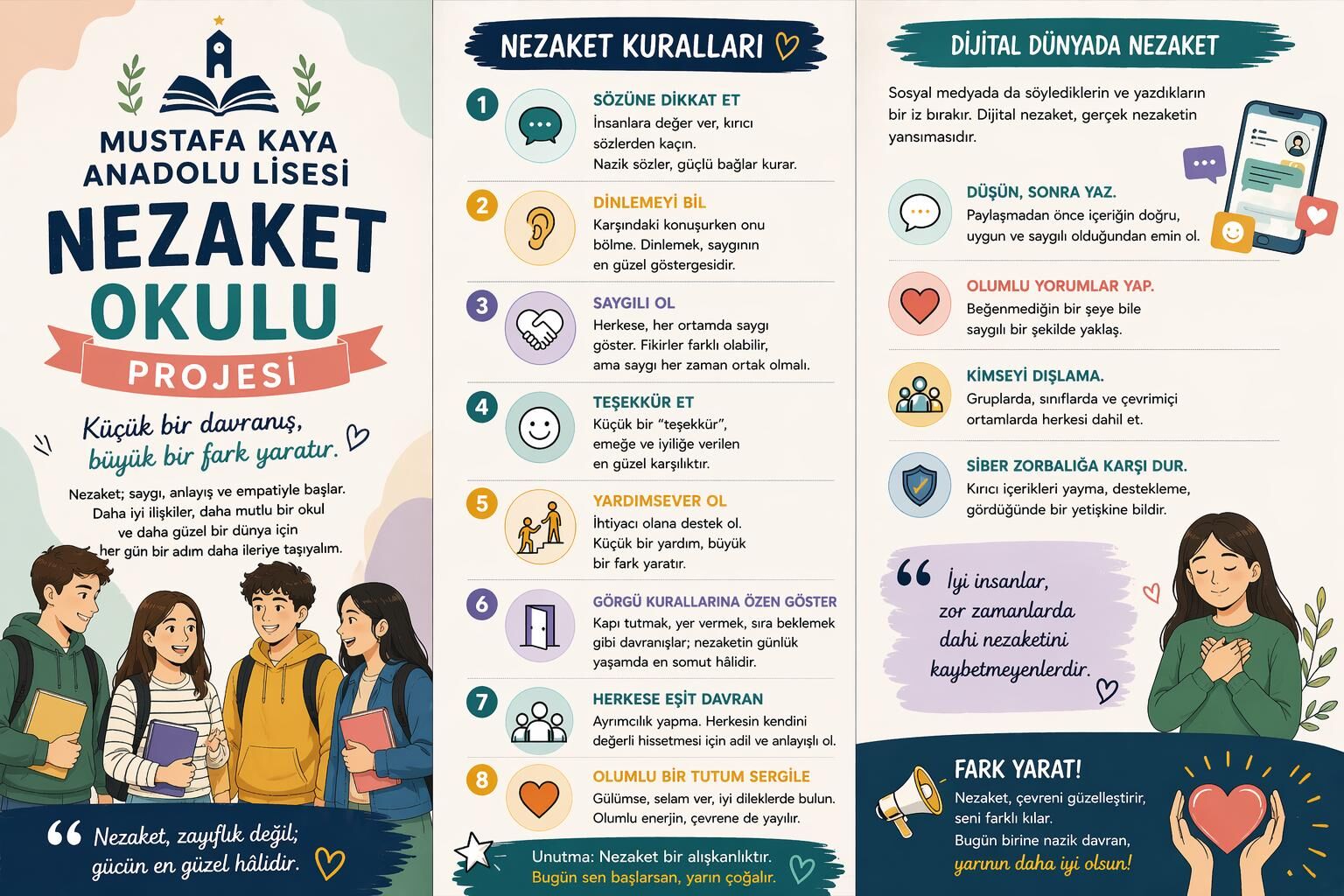 Nezaket Okulu Projesi Kastamonu’da Hayata Geçiriliyor (3)