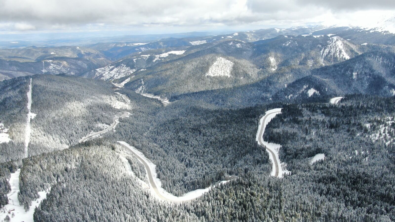 Nisan Ayında Kışı Aratmayan Manzara Kastamonu'da Kış Geri Döndü! 4