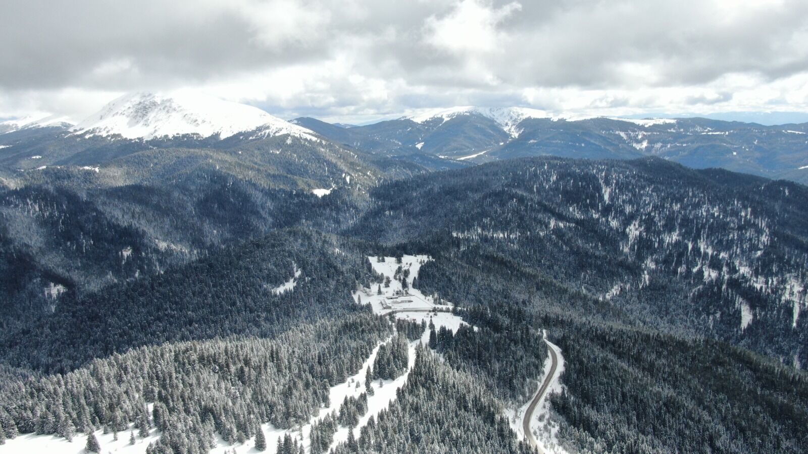 Nisan Ayında Kışı Aratmayan Manzara Kastamonu'da Kış Geri Döndü! 44