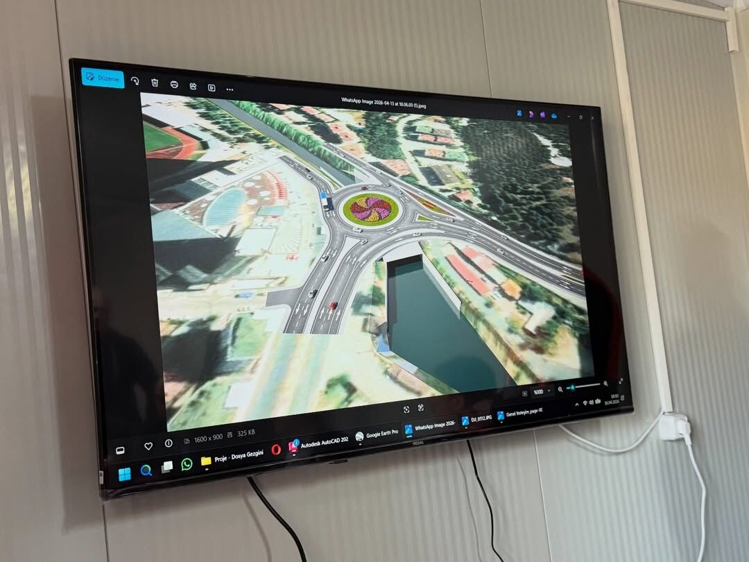 Olukbaşı Kavşağı'nda Çalışmalar Sürüyor Kastamonu'nun Girişi Yenileniyor 2