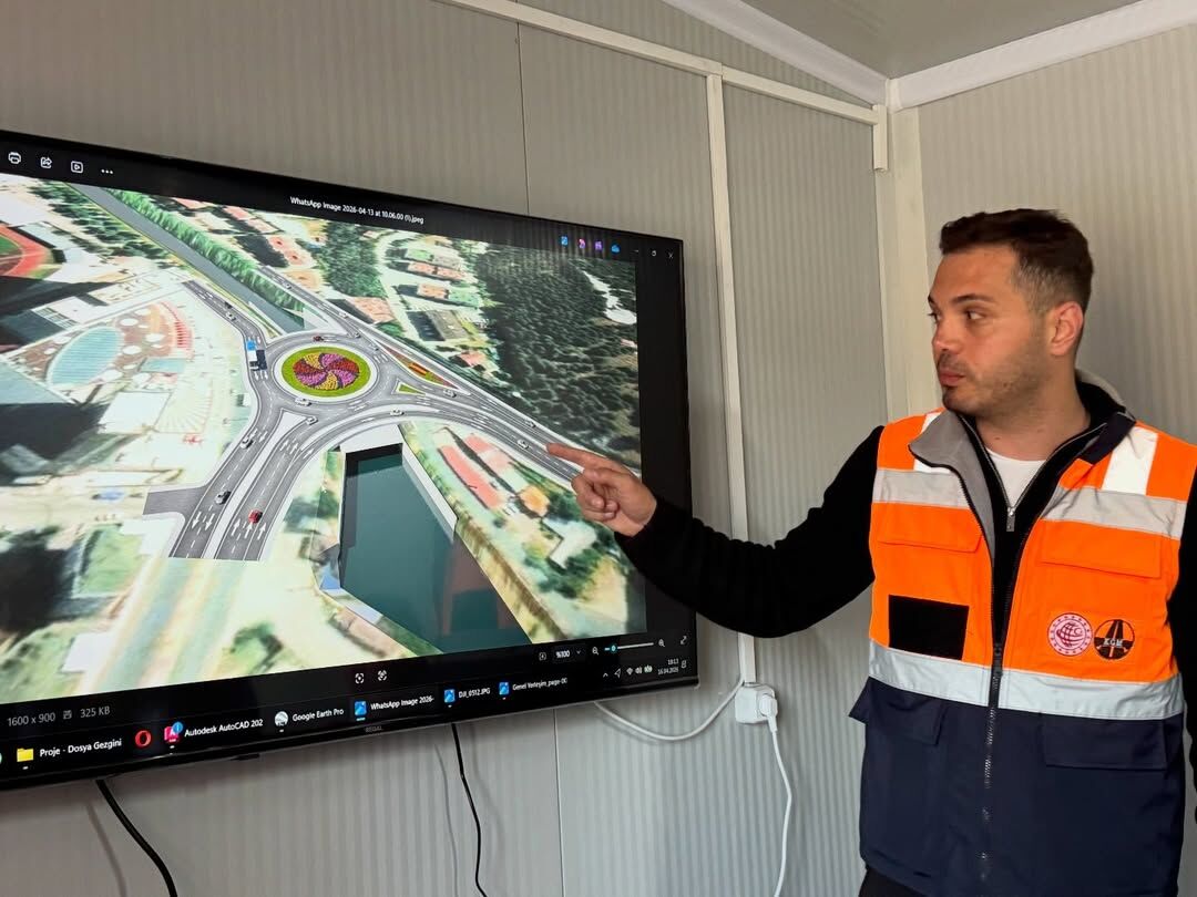 Olukbaşı Kavşağı'nda Çalışmalar Sürüyor Kastamonu'nun Girişi Yenileniyor 222