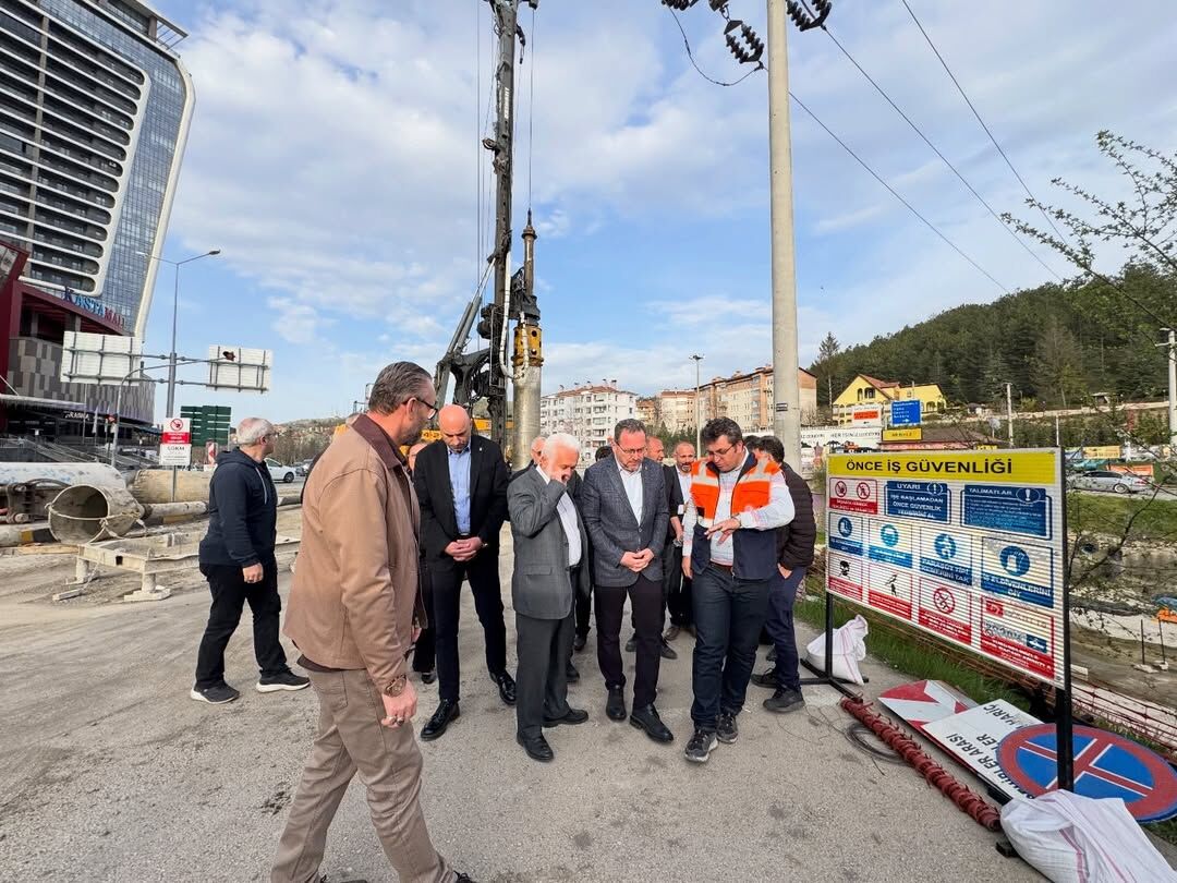 Olukbaşı Kavşağı'nda Çalışmalar Sürüyor Kastamonu'nun Girişi Yenileniyor 26