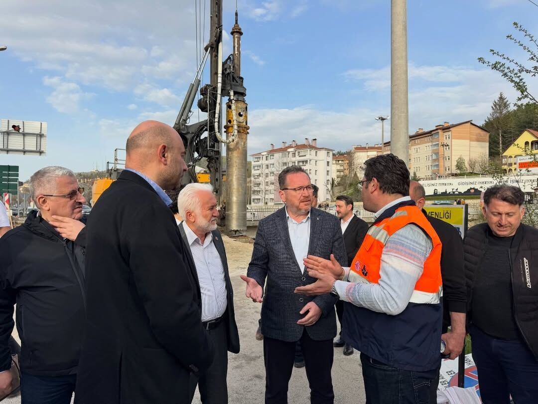 Olukbaşı Kavşağı'nda Çalışmalar Sürüyor Kastamonu'nun Girişi Yenileniyor 27