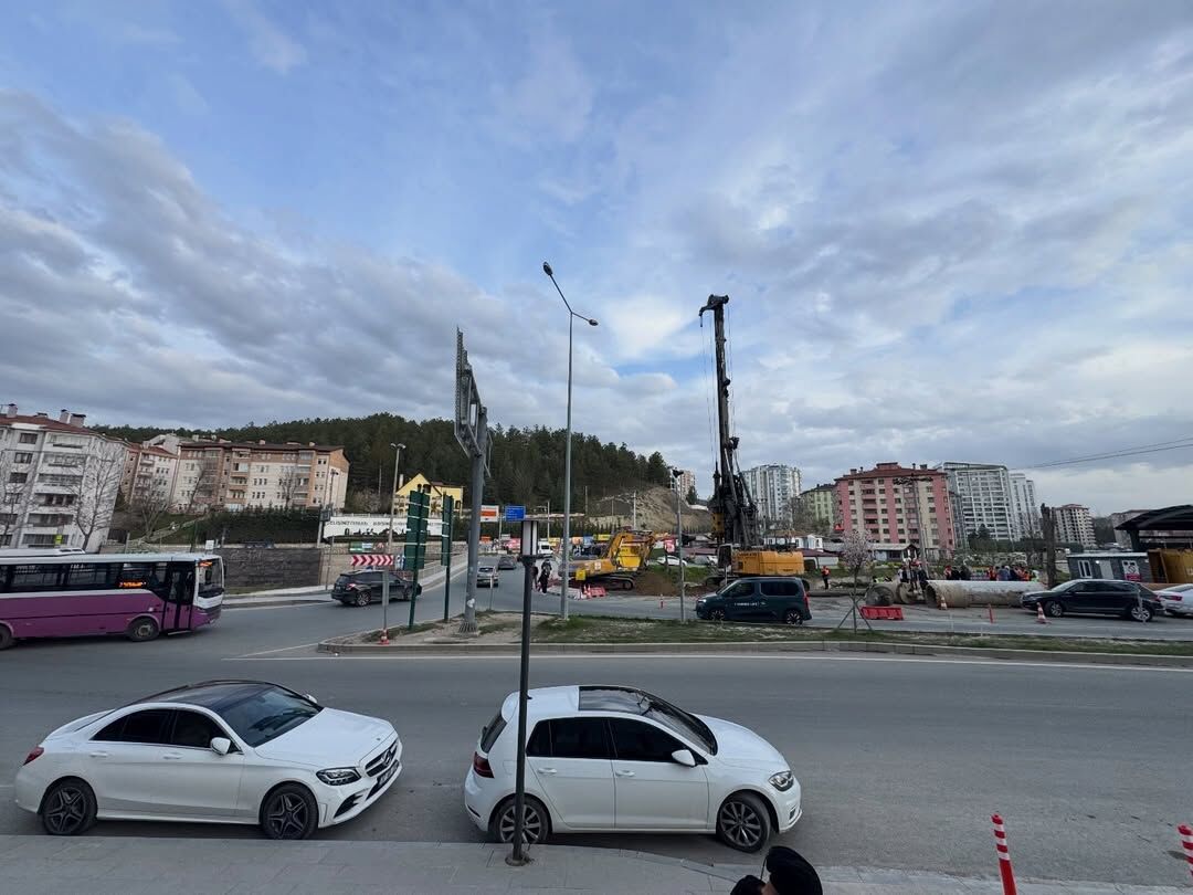 Olukbaşı Kavşağı'nda Çalışmalar Sürüyor Kastamonu'nun Girişi Yenileniyor 6