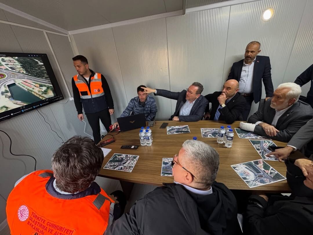 Olukbaşı Kavşağı'nda Çalışmalar Sürüyor Kastamonu'nun Girişi Yenileniyor 888888888888888888888888888