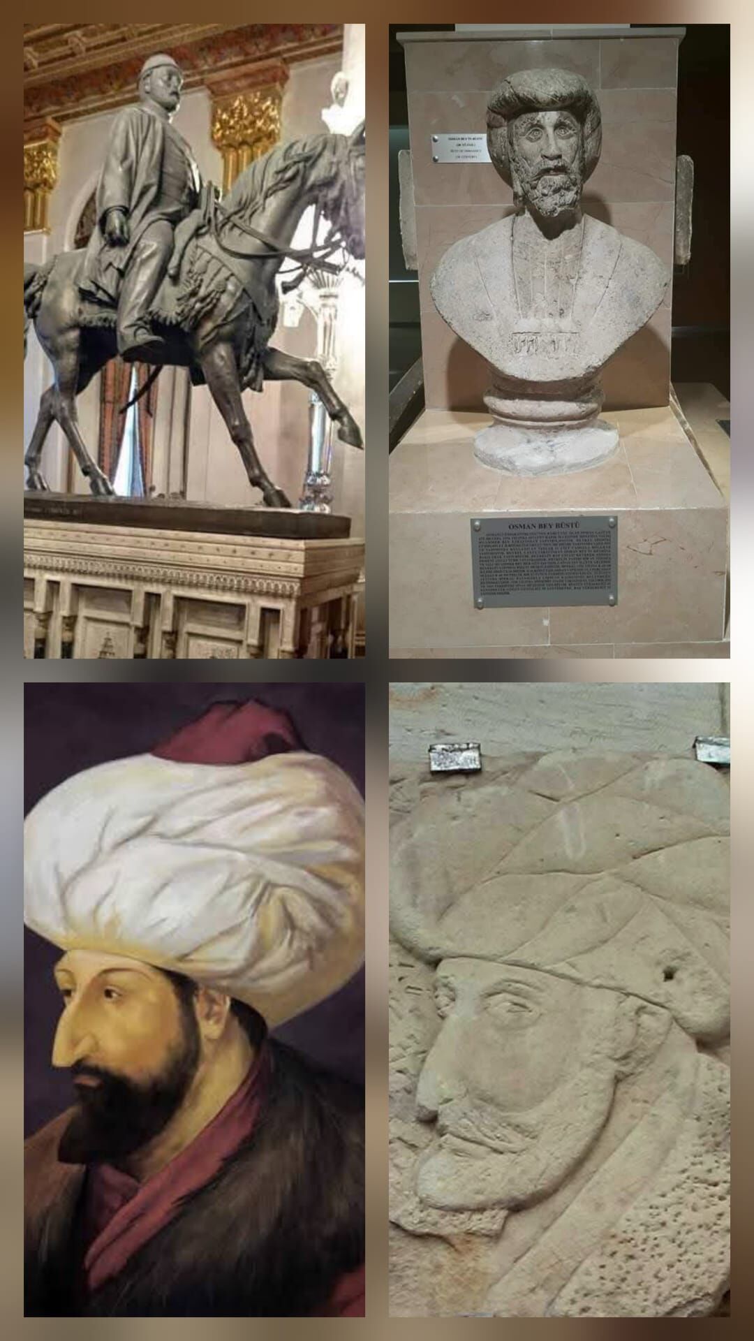 Osmanlı Padişahlarının Taştan Heykelleri Ya Da Portreleri Var Mı (1)