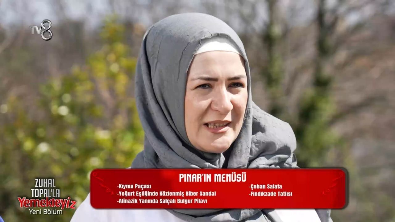 Pınar Akgün’ün Yemekteyiz Menüsünde Neler Var (1)