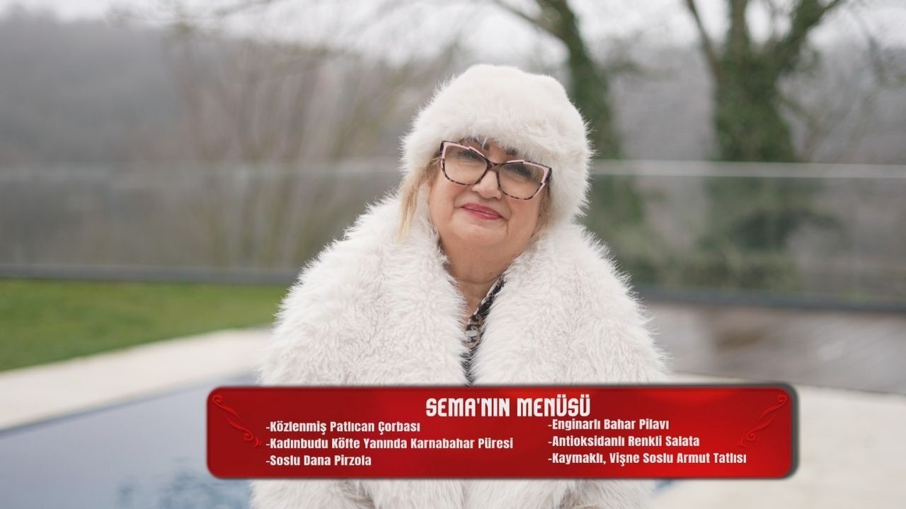 Sema Develioğlu’nun Yemekteyiz Menüsünde Neler Var (2)