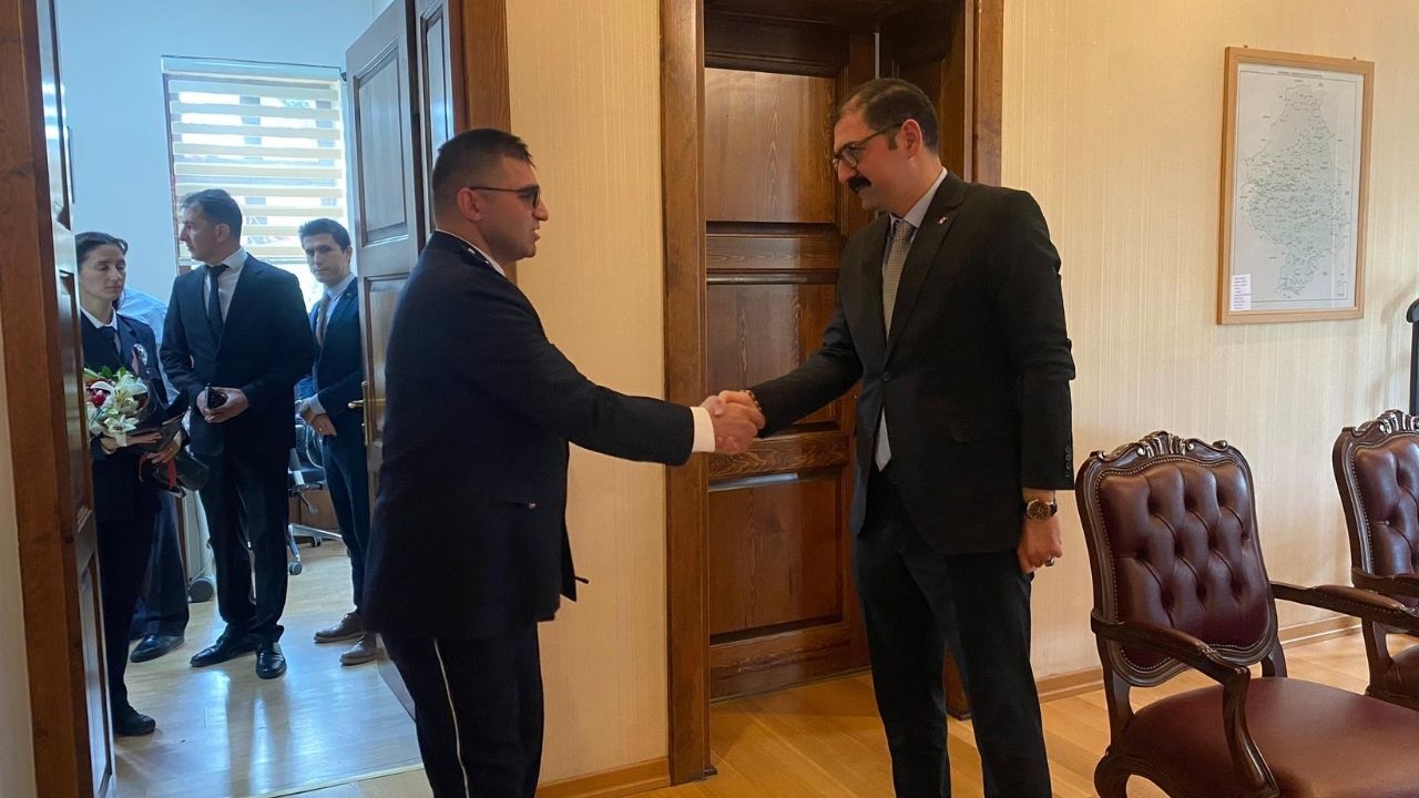 Taşköprü Emniyetinden Polis Haftası Kapsamında Kaymakam Demirdağ'a Ziyaret (2)