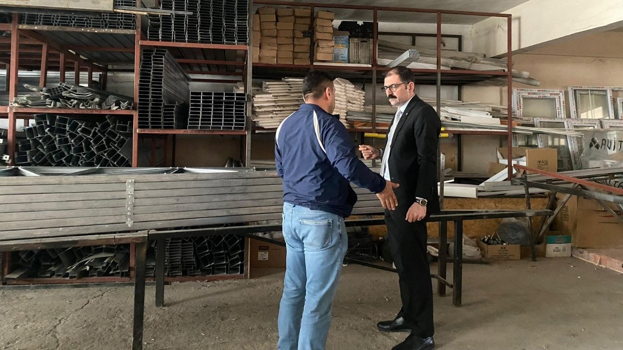 Taşköprü Kaymakamı Demirdağ’dan Sanayi Esnafına Ziyaret (3)