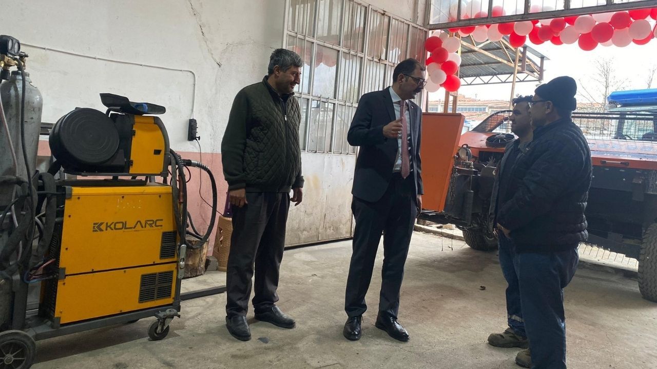 Taşköprü Kaymakamı’ndan Yeni Işletmeye Ziyaret (1)