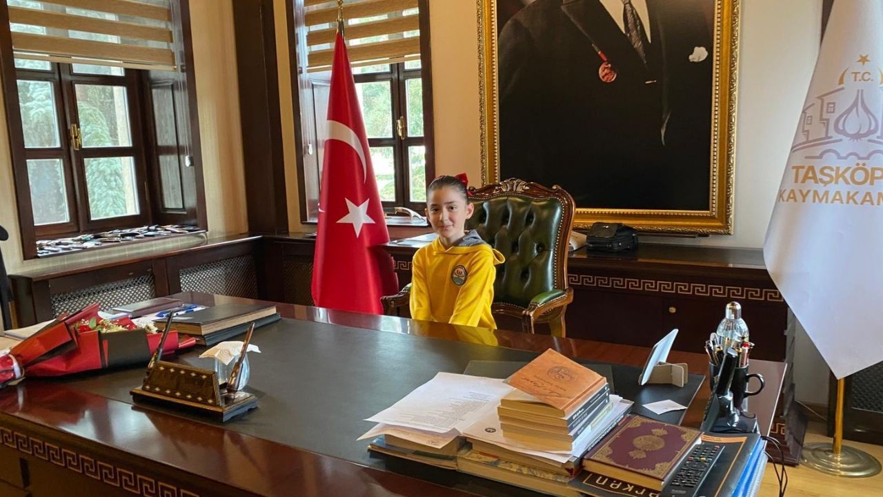 Taşköprü’de Geleceğin Kaymakamları Koltuğa Oturdu (5)